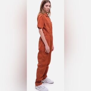 Dickies Women's Florala Coveralls - Gingerbread‎ Brown Size XS (FVR06) new